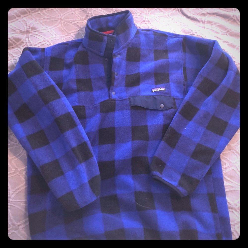 Men’s Plaid Patagonia Pullover